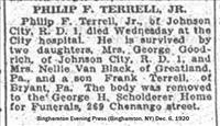 Terrell, Phillip F. Jr